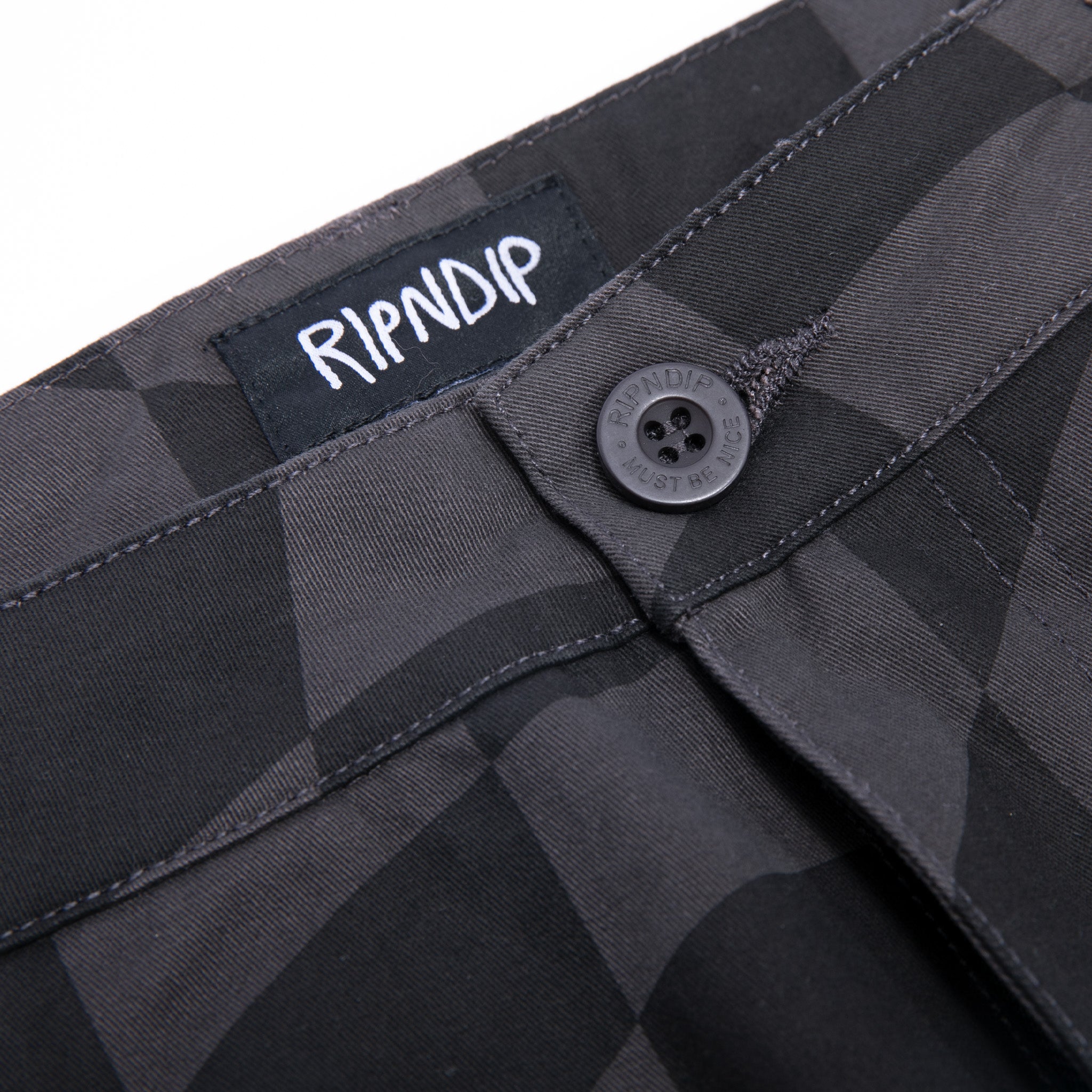  Checked Cargo Pants (Black/Charcoal)、mySite、merchandisen