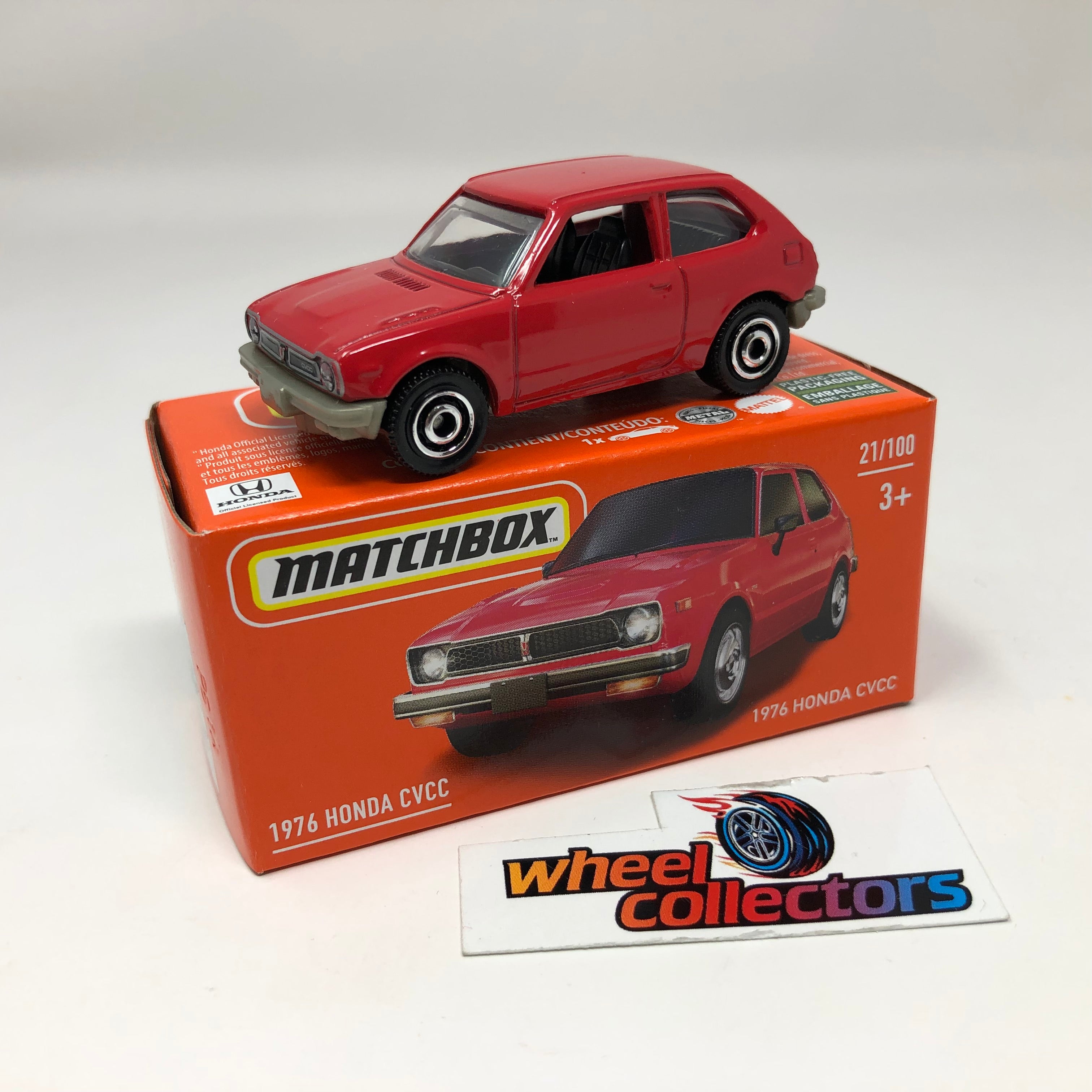 1976 Honda CVCC * POWER GRABS 2022 Matchbox Case B Release、mySite、hgirdovlk
