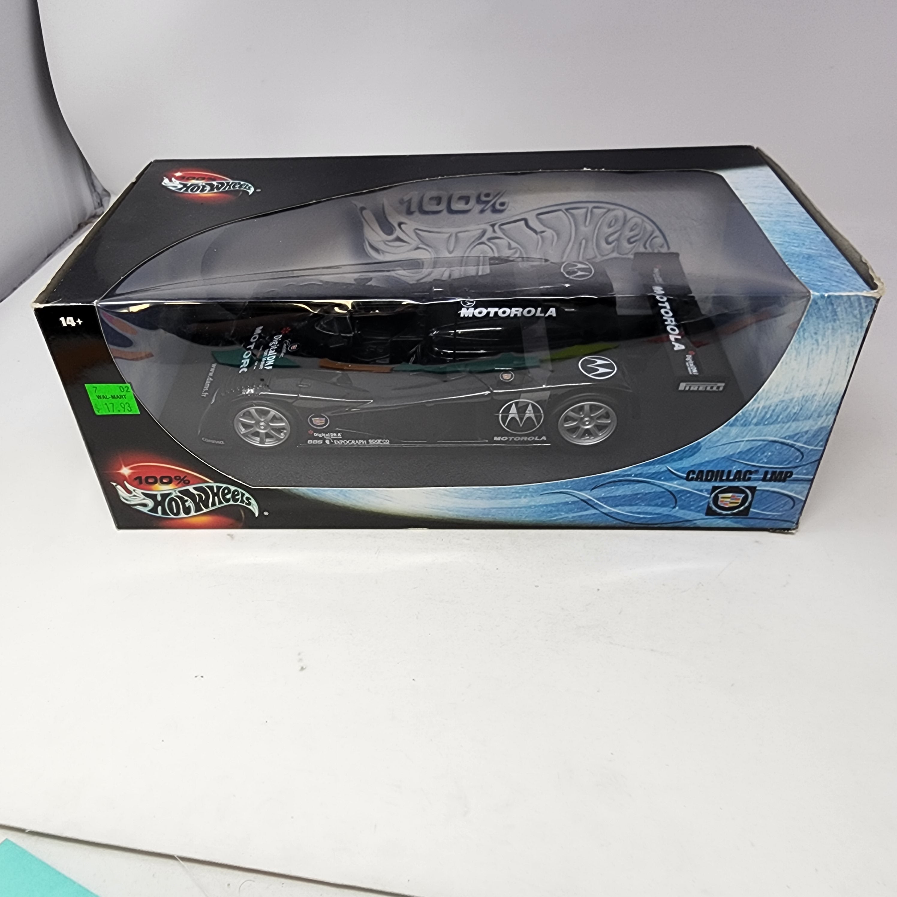 Cadillac LMP * BLACK * 100% Hot Wheels 1/18 Scale、mySite、hgirdovlk