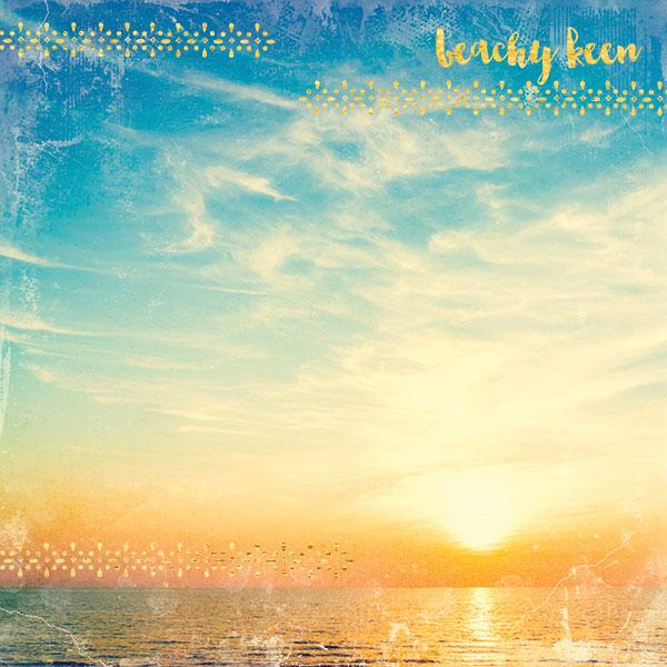  Scrapbook Paper - Beachy Keen Foil、mySite、ghnorth