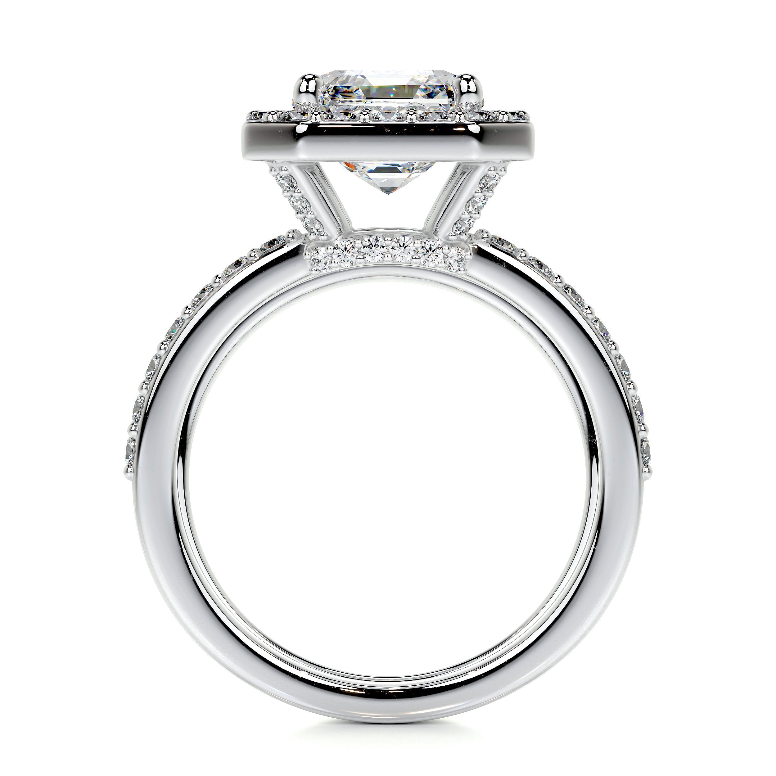 Brooklyn Lab Grown Diamond Bridal Set -14K White Gold、mySite、hinf8tx79