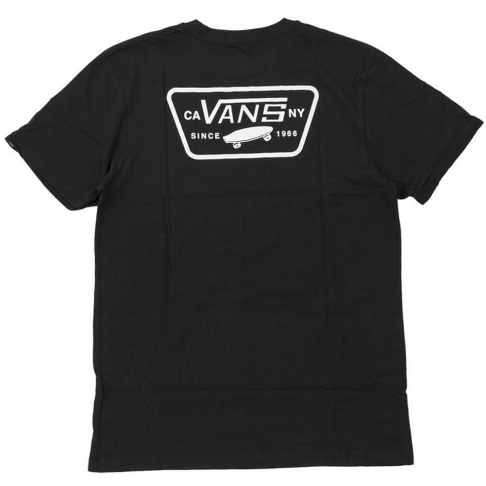  Vans Full Patch T-Shirt - Black/White、mySite、merchandisen