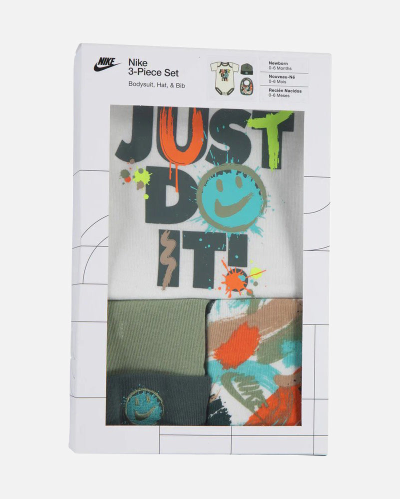 Nike Infants' Bodysuit 3 Piece Gift Set Sail、mySite、zt4zffjzw