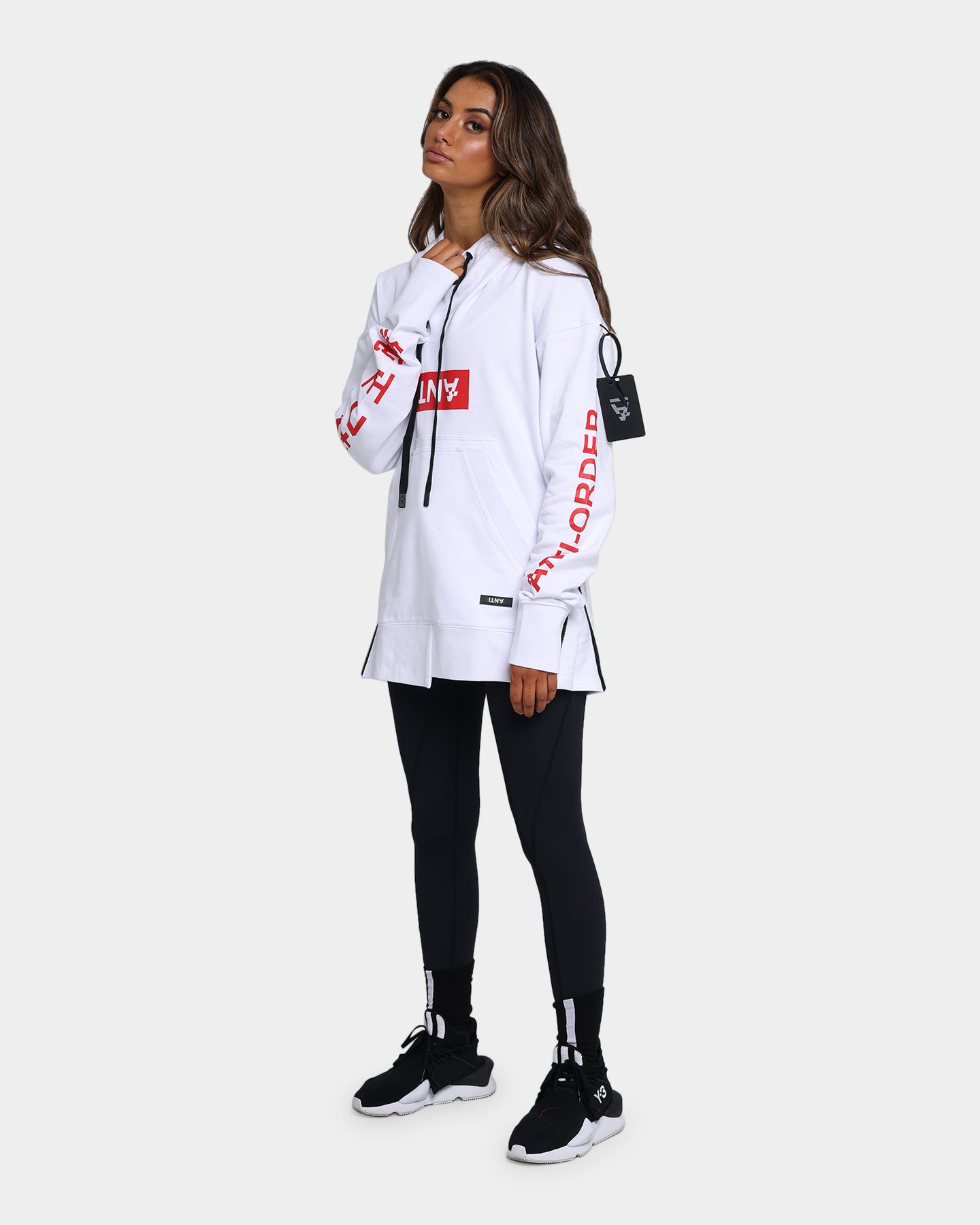 The Anti Order A10 Hyphen Hoodie White/Red、mySite、zt4zffjzw