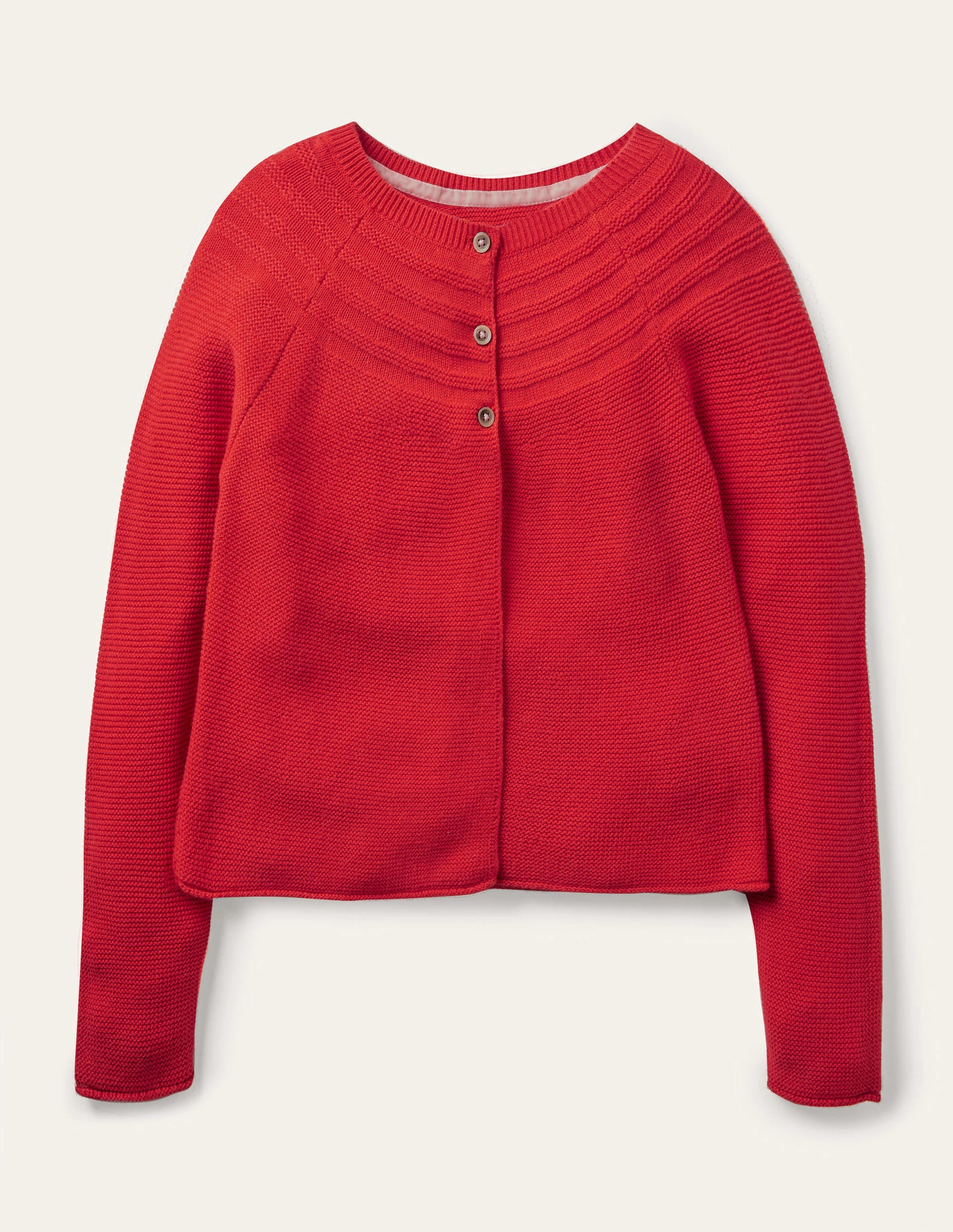  Red Cashmere Blend Cardigan-Rockabilly Red、mySite、ashleygrahame