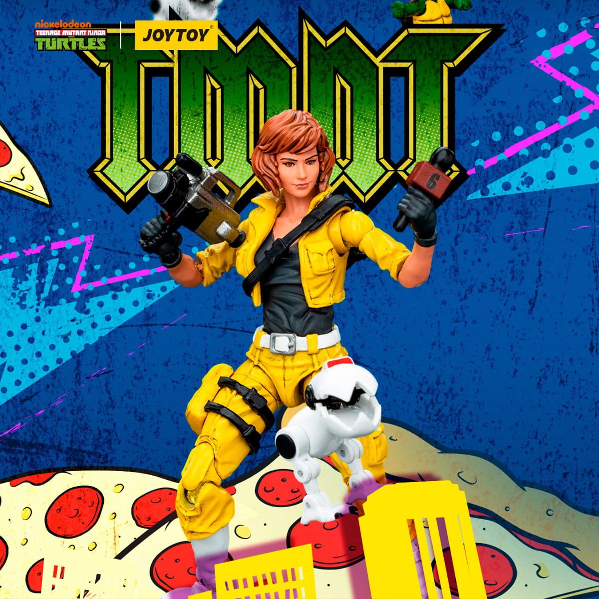 Joy Toy Teenage Mutant Ninja Turtles April O'Neil(1:18 Scale)、mySite、hgirdovlk
