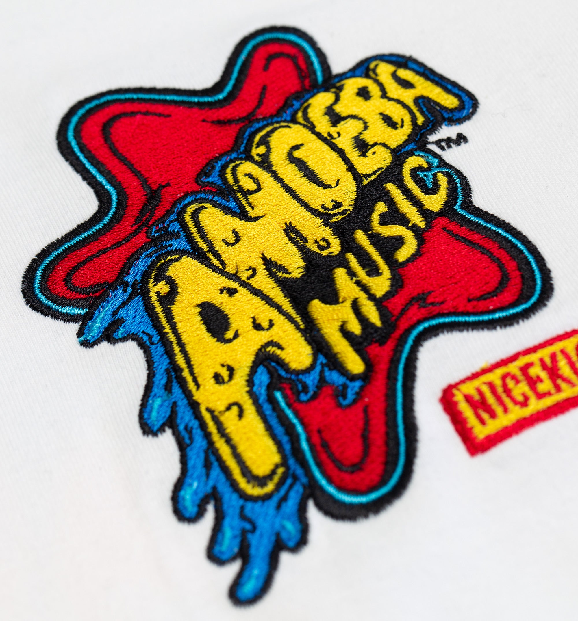 Nice Kicks X Amoeba Logo Mens T-Shirt - White、mySite、dreamappss