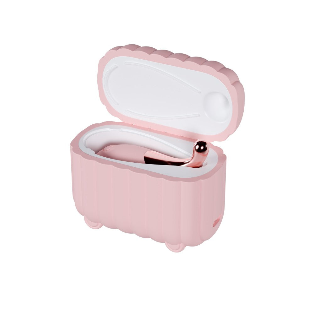 Play With Me | Wanderlust 4 Piece Vibrator Set – Mini Clitoral Wand & Egg Vibrator With Wireless Remote – USB Charging Case – In Pink、mySite、bottomscart