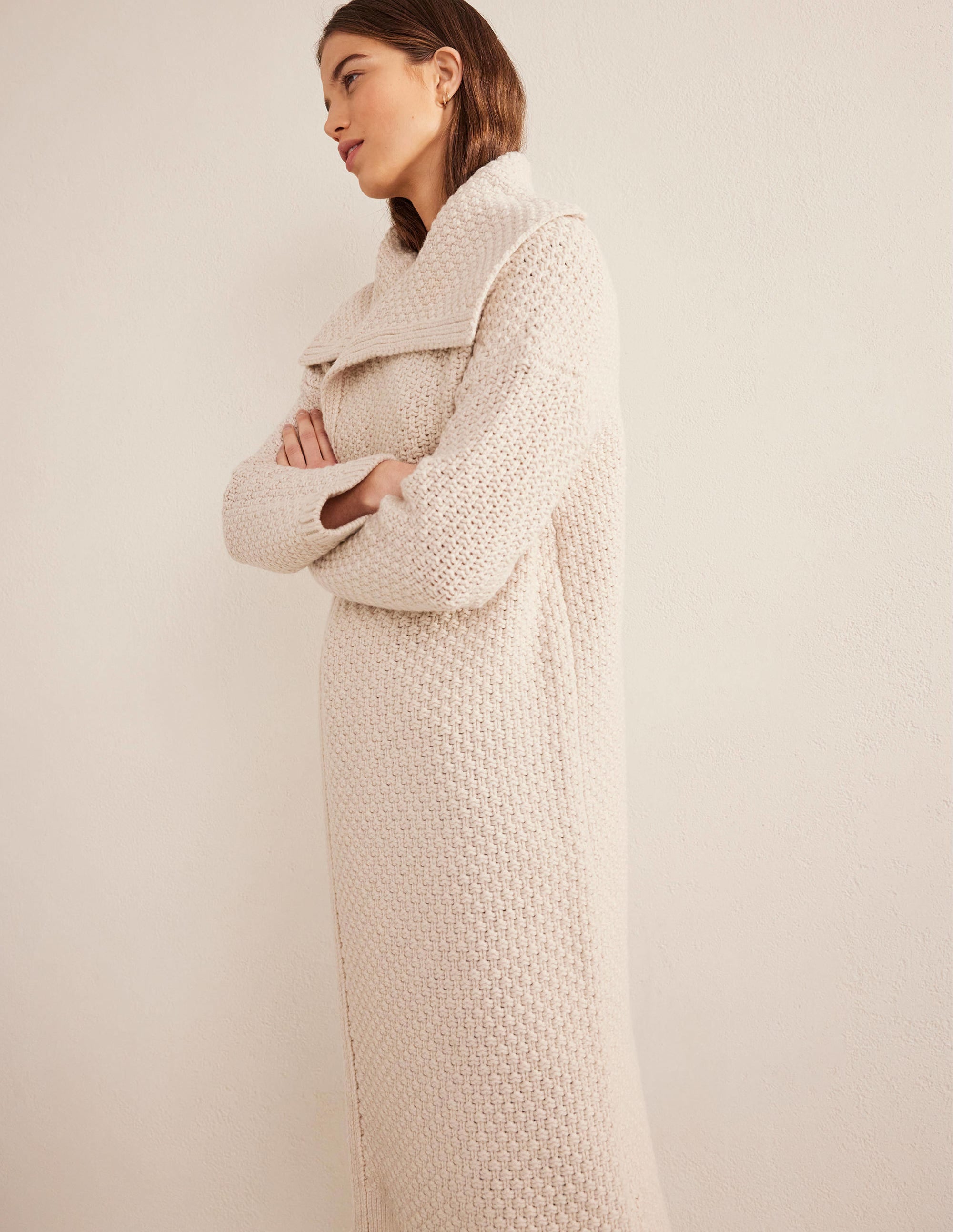  Textured Chunky Wool Coatigan-Shearling、mySite、ashleygrahame