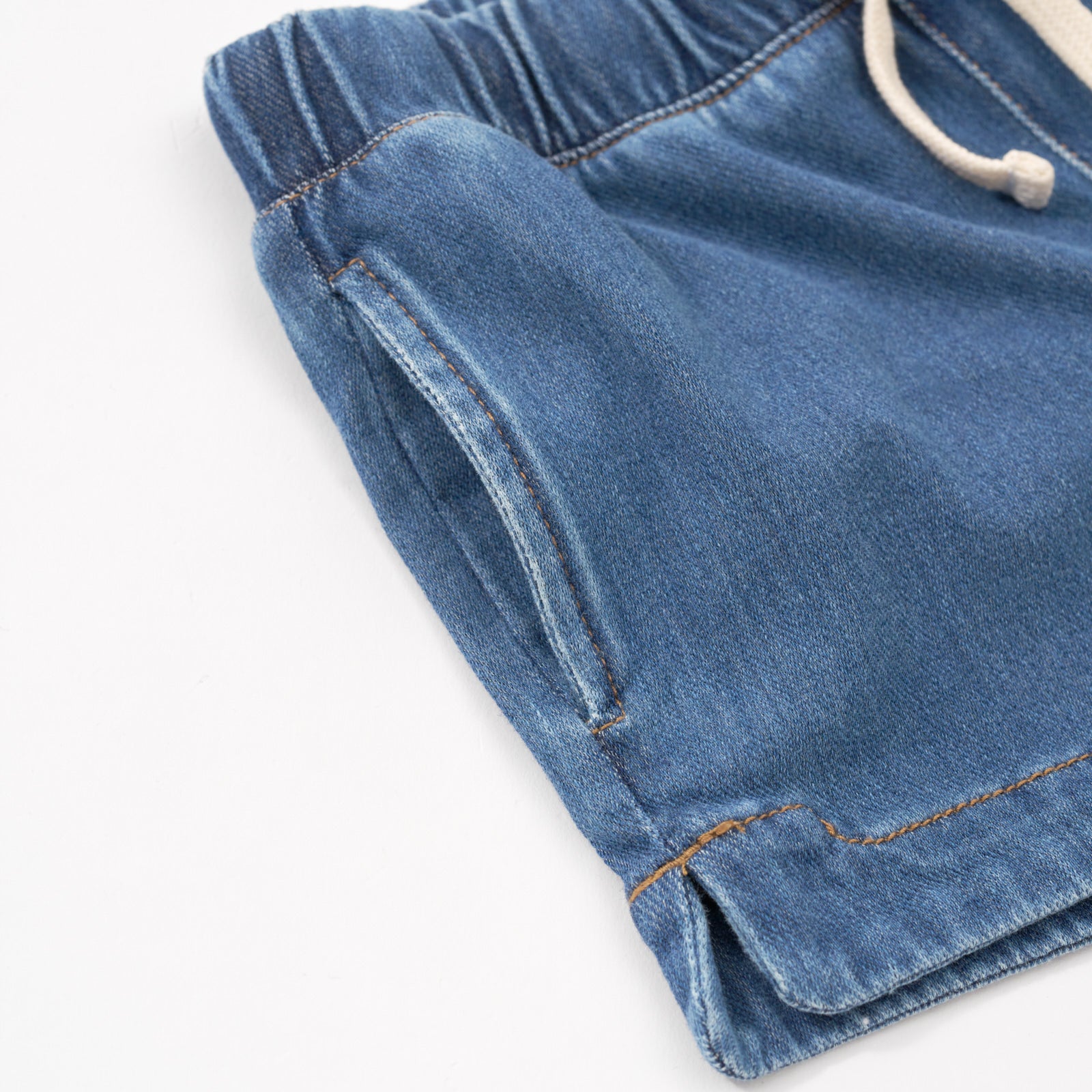 Midwash Blue Denim Shorts、mySite、g9winljtr