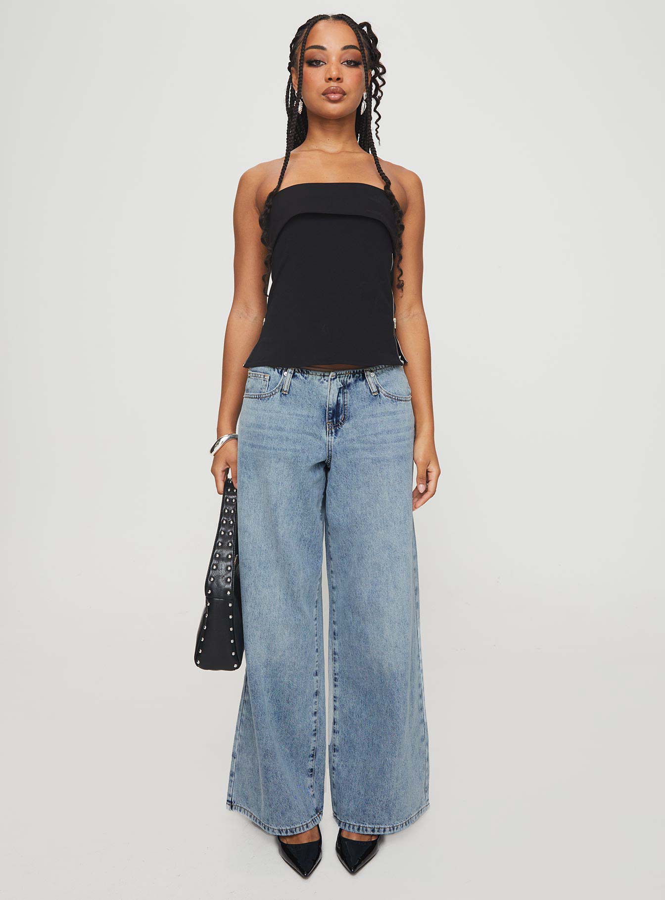 Matza Strapless Top Black、mySite、solidvoid