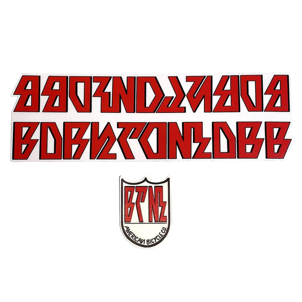  S&M BTM Frame Decal Sticker Set、mySite、merchandisen