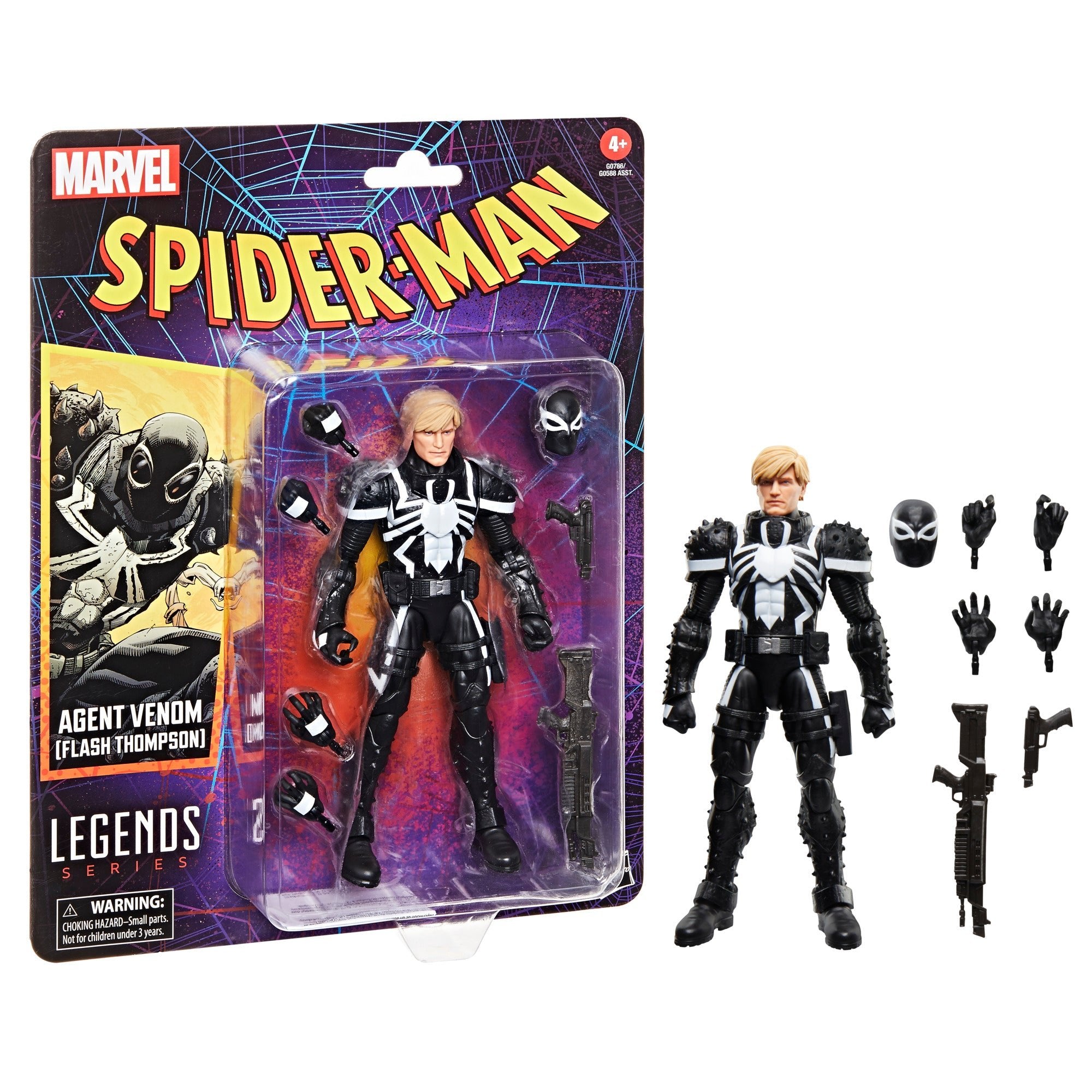 Marvel Legends Series Agent Venom (Flash Thompson)、mySite、hgirdovlk