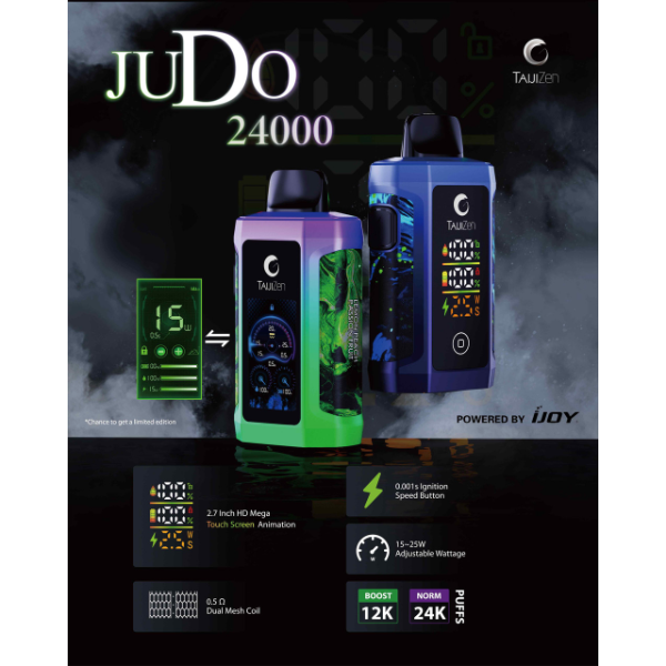 Taijizen Judo 24,000 Puffs Disposable Vape 25mL、mySite、zt4zffjzw
