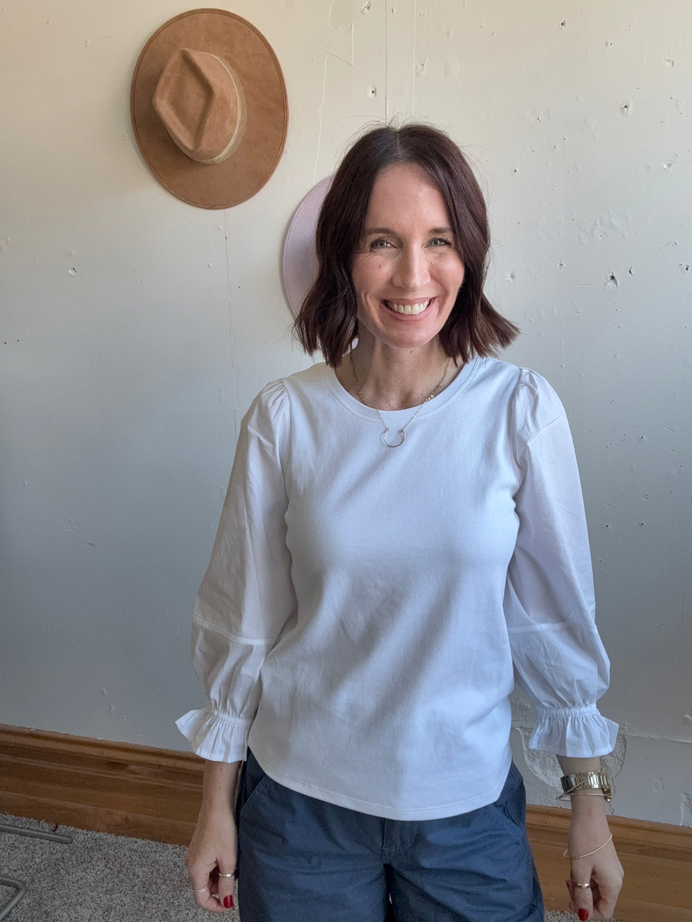 Liverpool 3 Quarter Sleeve Top、mySite、garagedoors4me