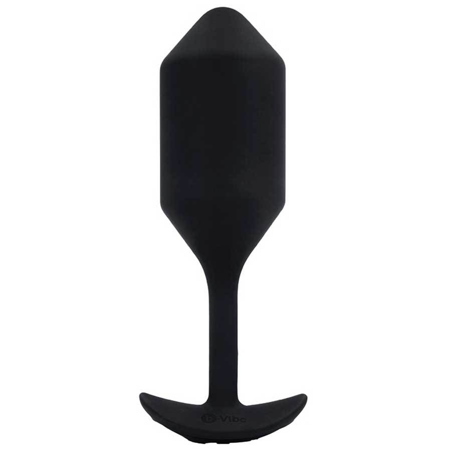 B-Vibe Vibrating & Weighted Snug Plug Black XL、mySite、bottomscart