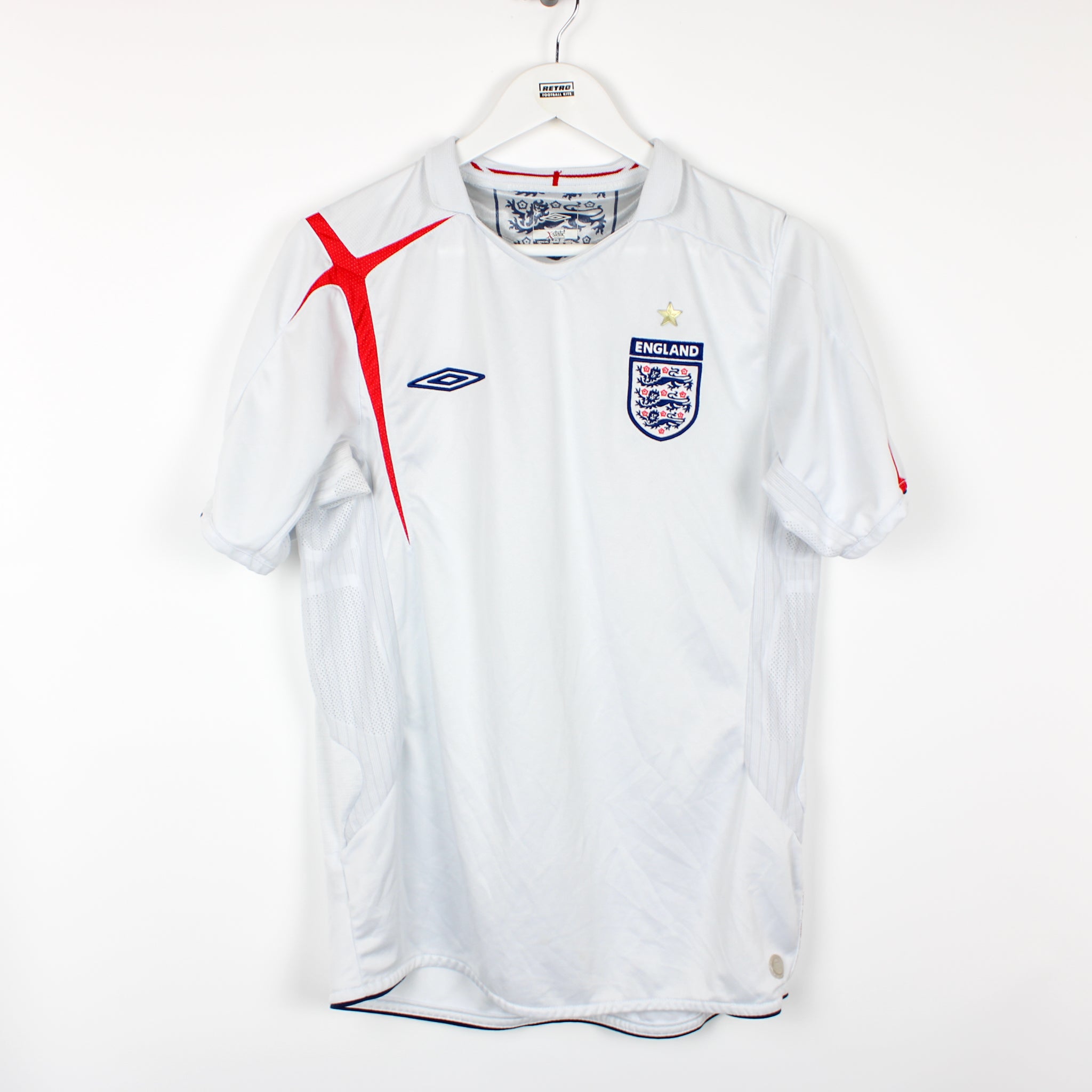 2005/07 England Home Shirt (Excellent) - M、mySite、sh2005/07 England Home Shirt (Excellent) - M、mySite、glenpowelloop_name