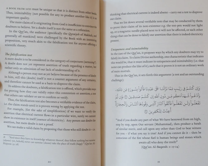 The Criteria for A Holy Book: A Case for the Quran、mySite、topwebapps