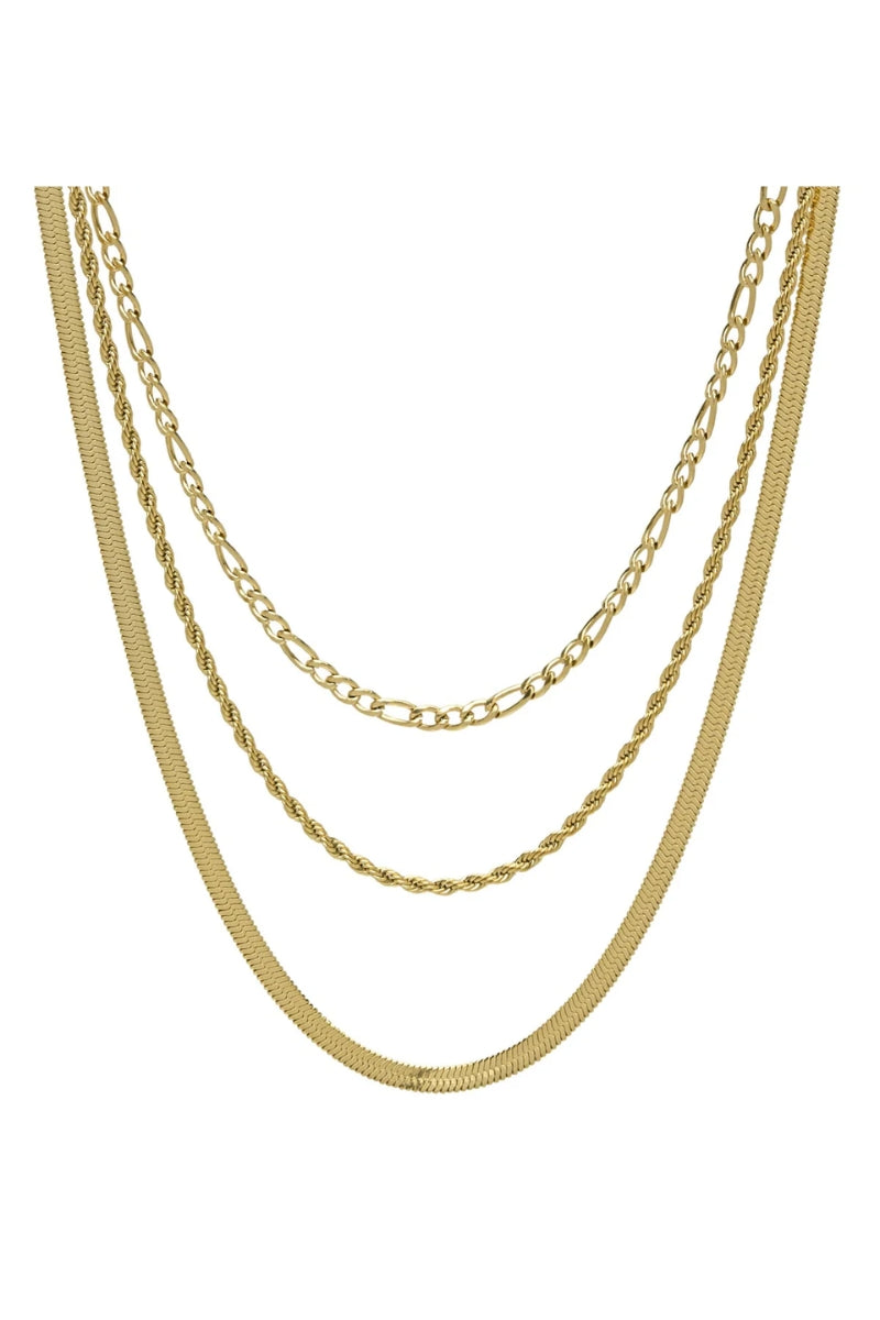 Marina Layered Necklace-Gold、mySite、hinf8tx79