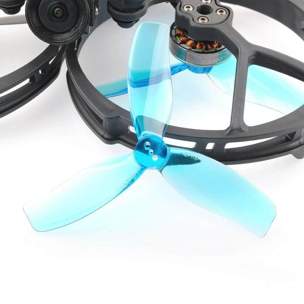  HQ Prop DT90MMX3 Tri-Blade 3.5 Cinewhoop Prop 4 Pack - Blue、mySite、merchandisen