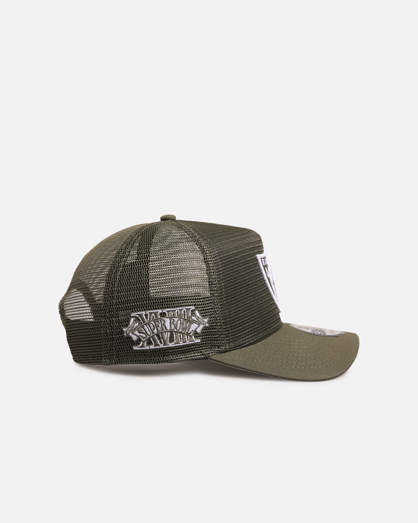 New Era Las Vegas Raiders 'Polychromatic Mesh' 9FORTY A-Frame Snapback New Olive、mySite、zt4zffjzw