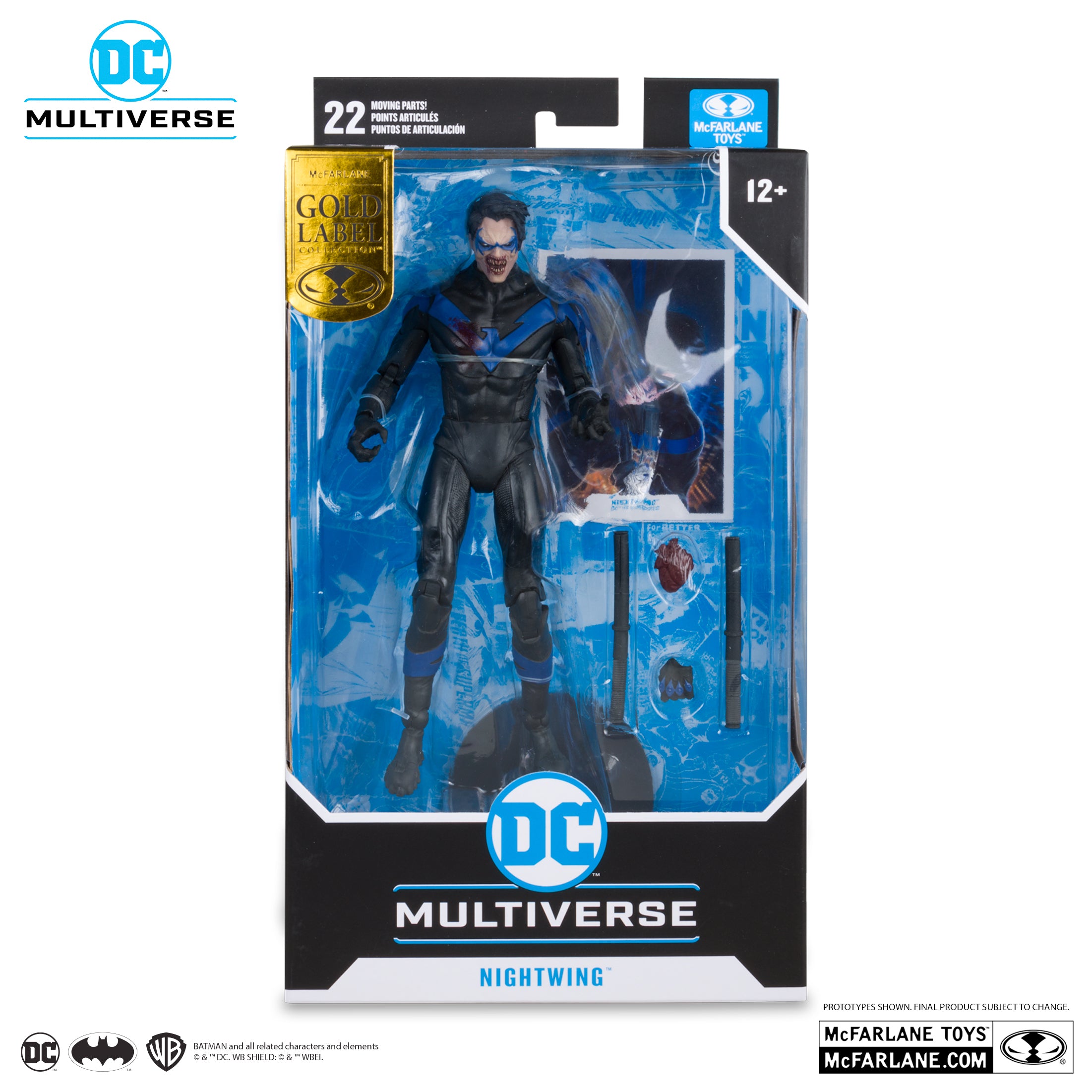 DC Multiverse Exclusive Gold Label Nightwing (DC vs. Vampires)、mySite、hgirdovlk