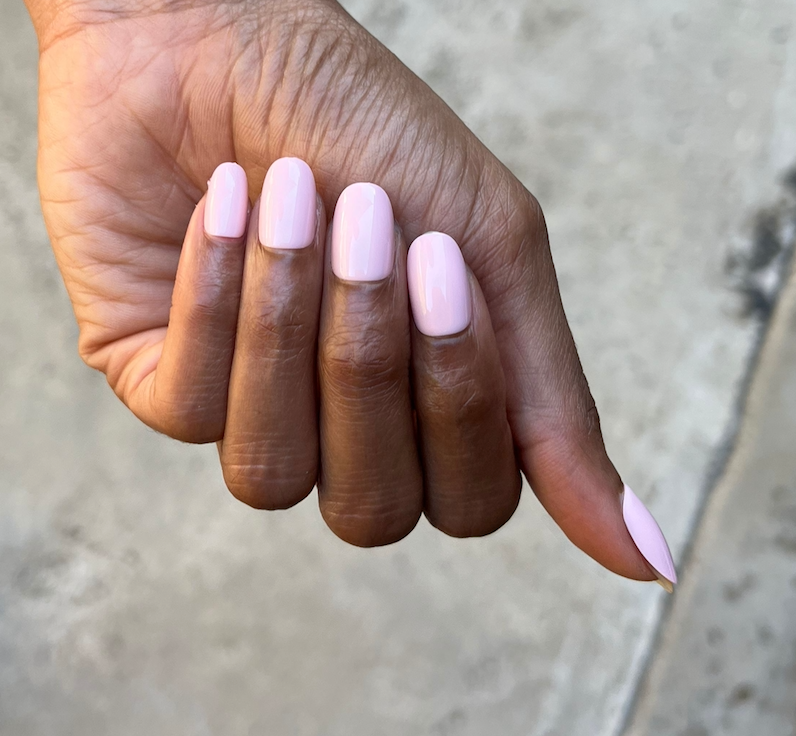 Pink Sands - Press-On | Medium | Oval、mySite、solidvoid