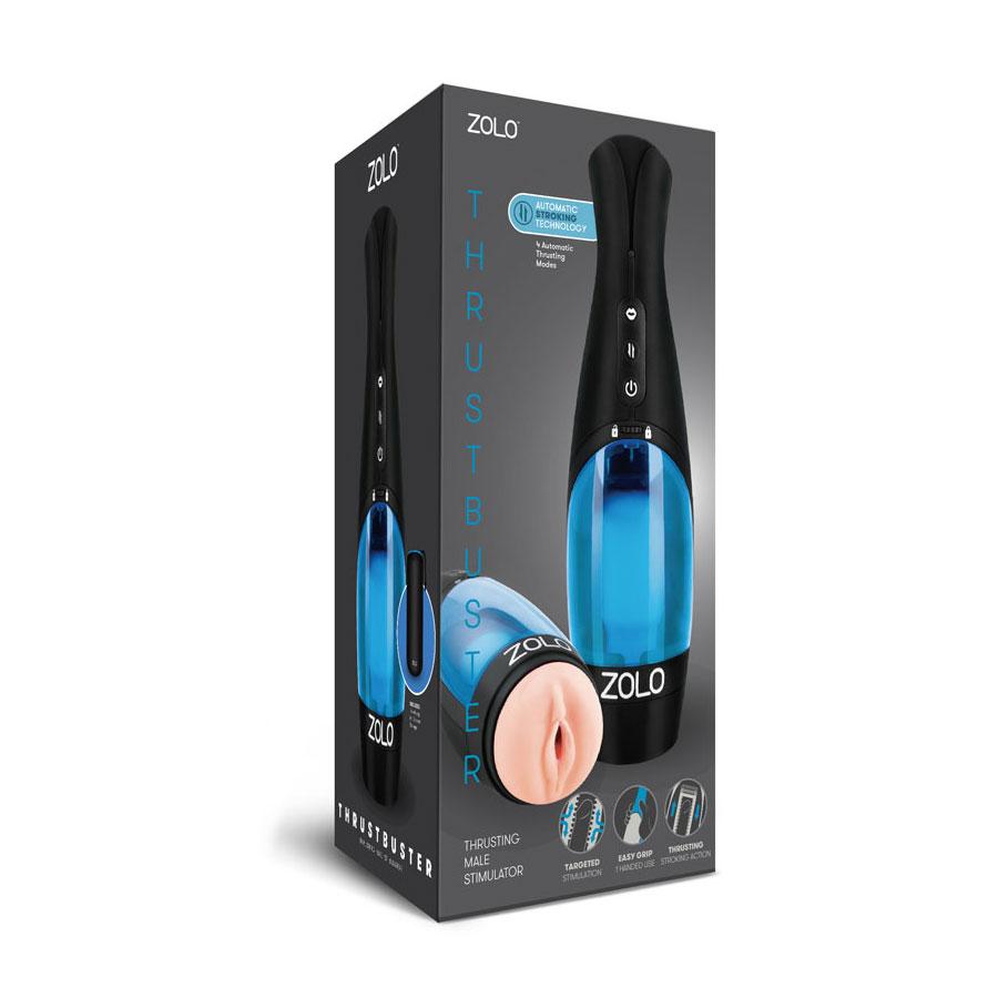 Zolo Thrustbator for Men | Automatic Thrusting Rechargeable Pocket Pussy Stroker、mySite、bottomscart