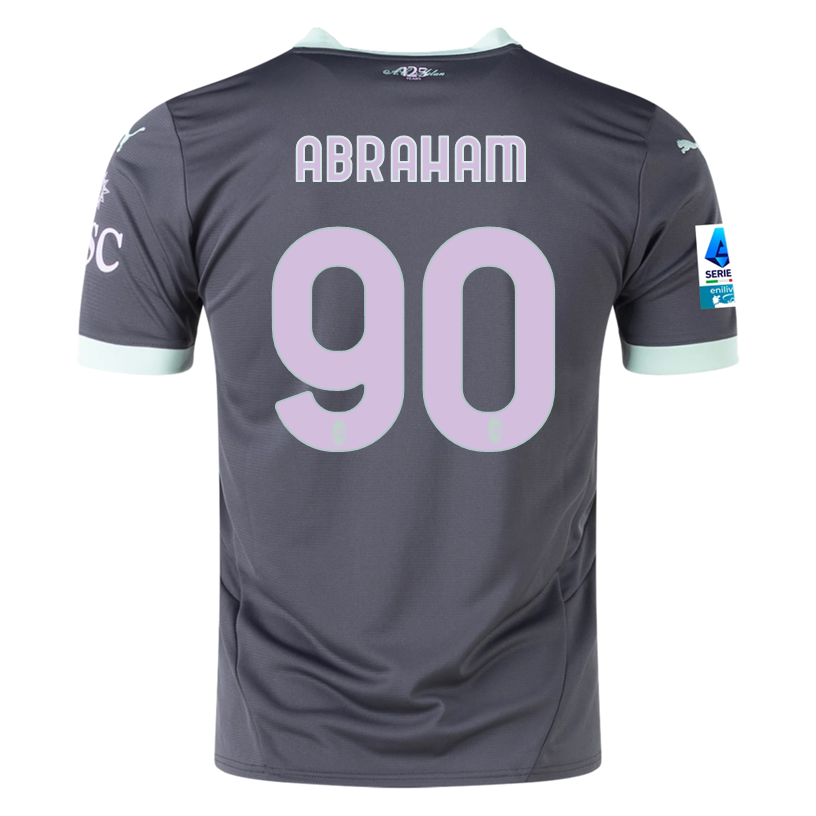 Puma AC Milan Tammy Abraham Third Jersey w/ Serie A Patch 24/25 (Shadow Gray/Fresh Mint)、mySite、shPuma AC Milan Tammy Abraham Third Jersey w/ Serie A Patch 24/25 (Shadow Gray/Fresh Mint)、mySite、glenpowelloop_name