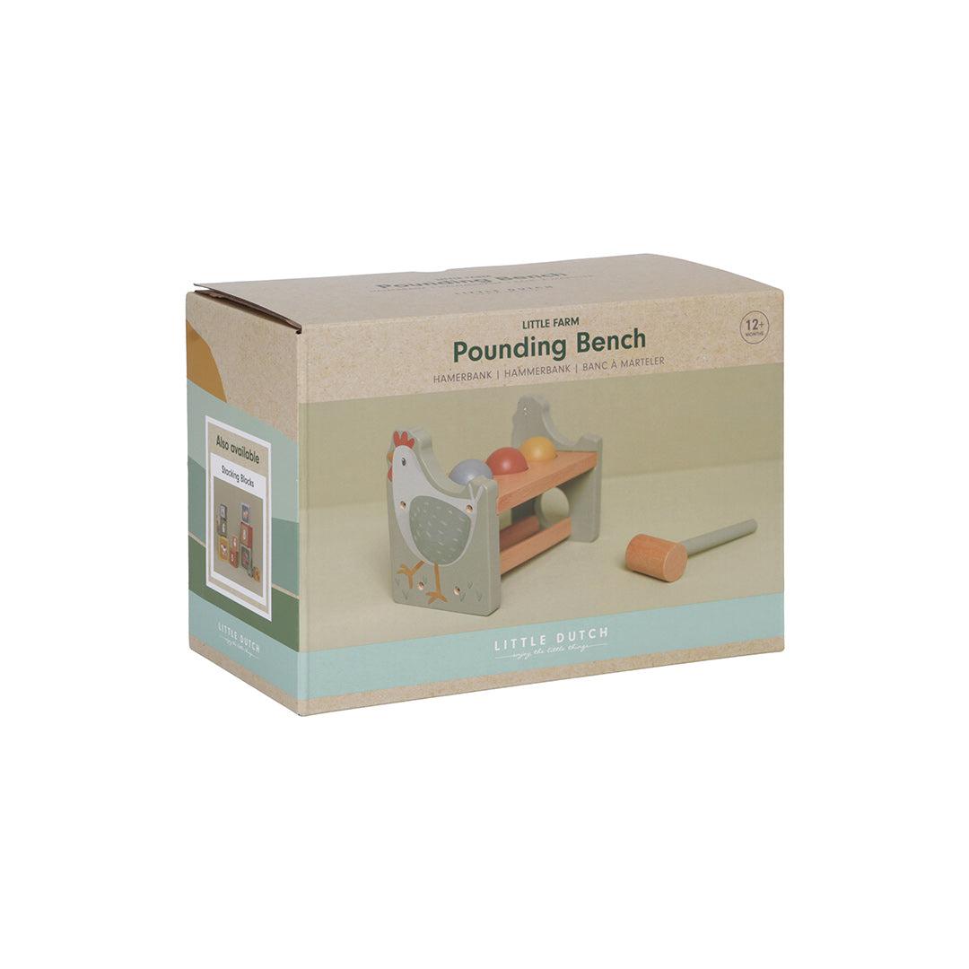  Little Dutch Pounding Bench With Rolling Balls - Little Farm、mySite、merchandisen