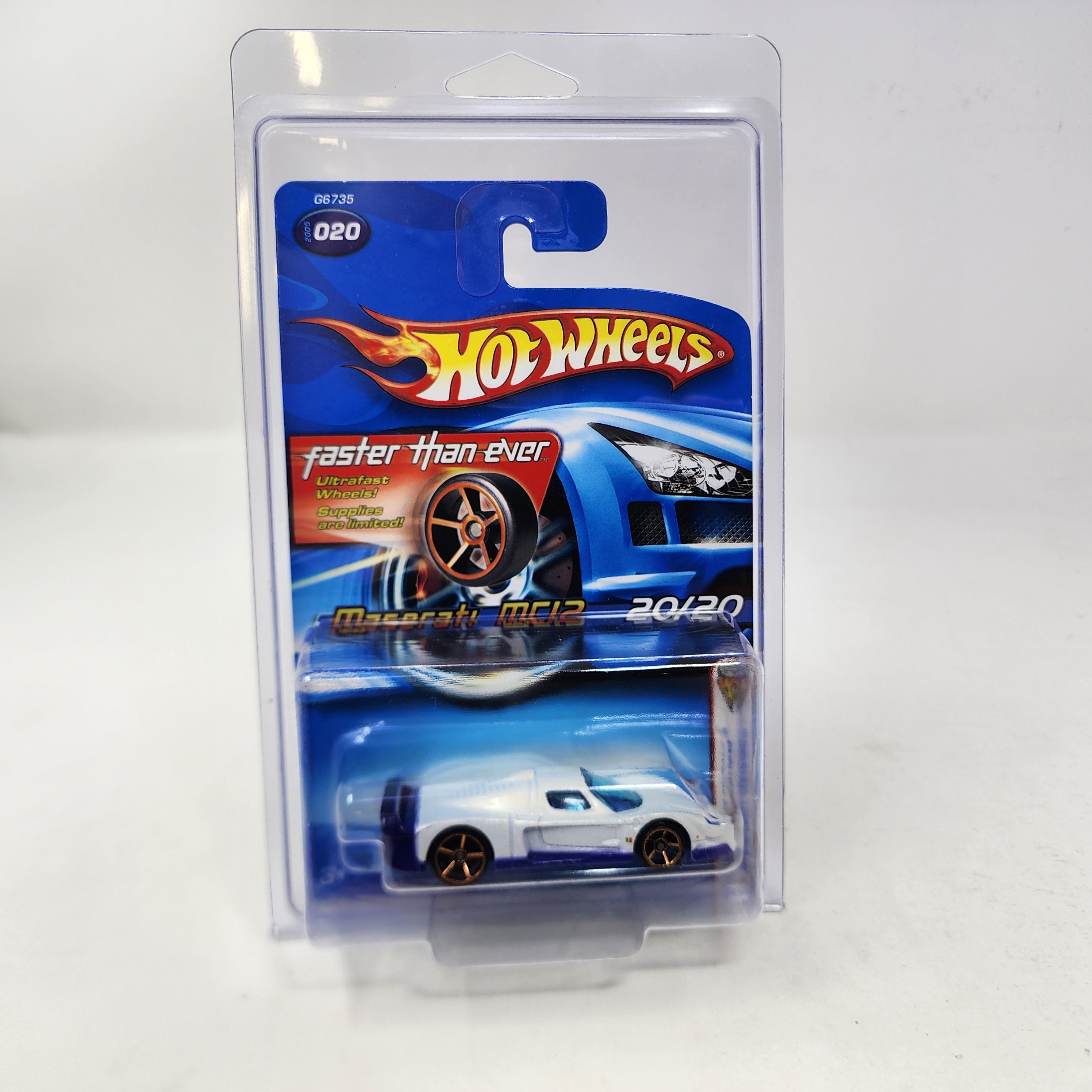 Maserati MC12 #20 * White w/ FTE Rims * Hot Wheels 2005、mySite、hgirdovlk