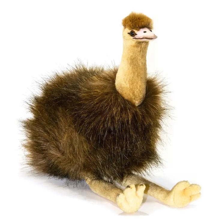 Plush Emu Large and Medium Lifelike Realistic Stuffed Animals、mySite、g9winljtr