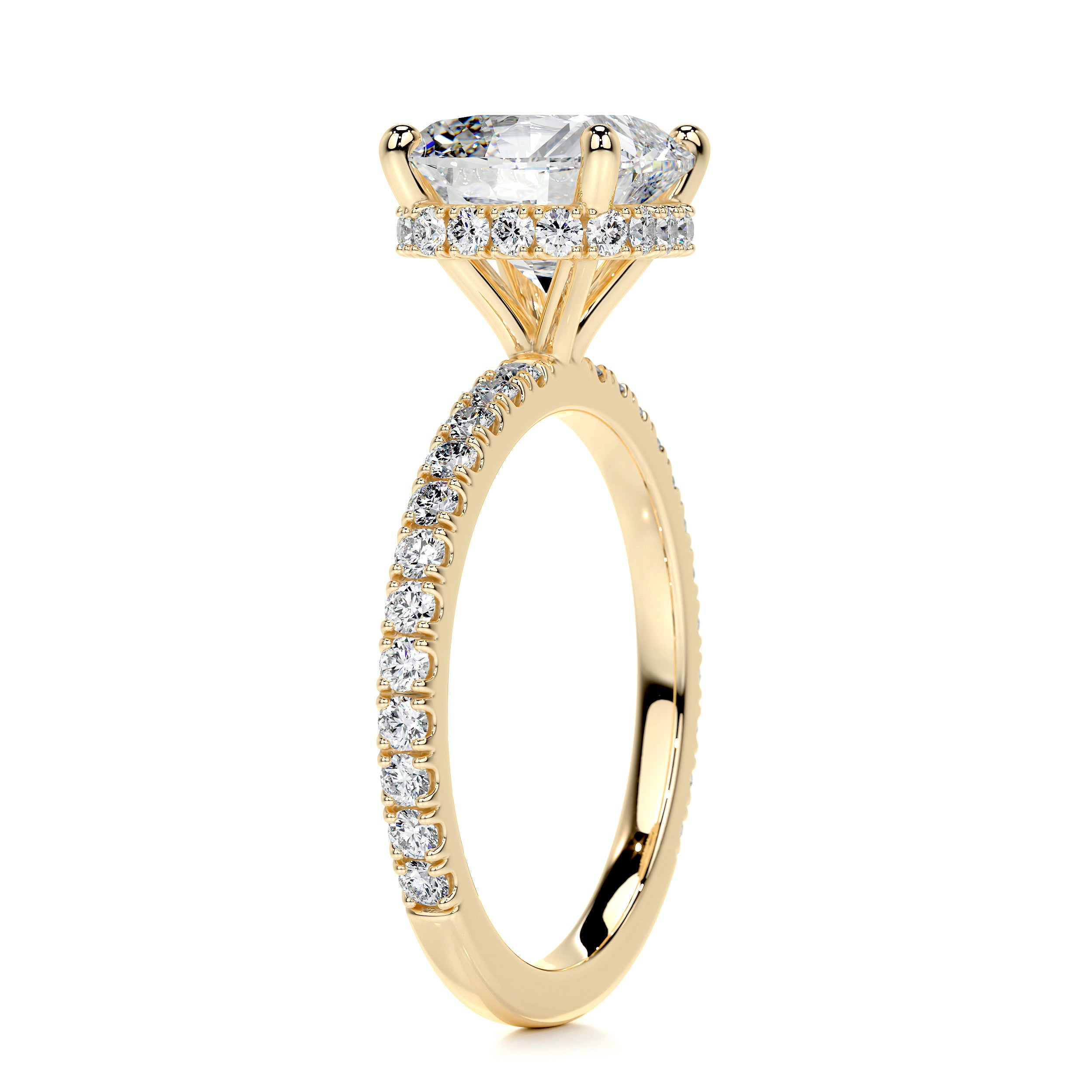 Madeline Diamond Engagement Ring -18K Yellow Gold、mySite、hinf8tx79