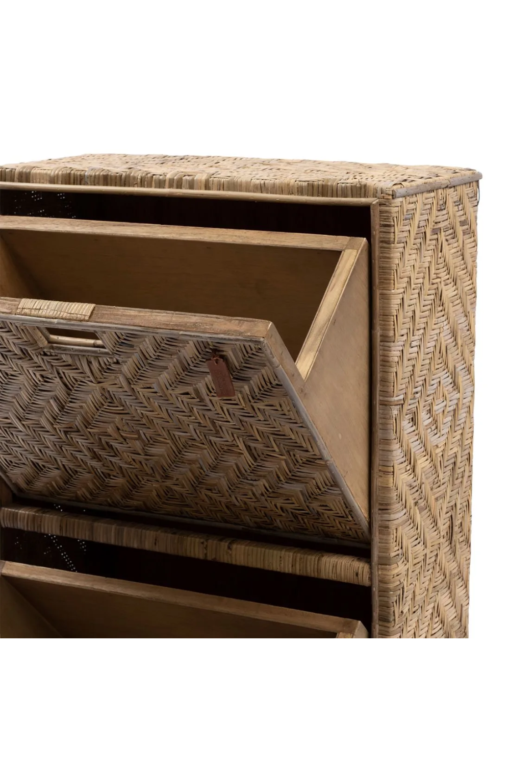Hand-Woven Rattan Shoe Cabinet | Rivièra Maison Menton、mySite、neckold