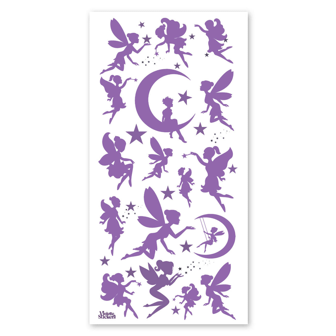  Purple Foil Fairy Stickers、mySite、ghnorth