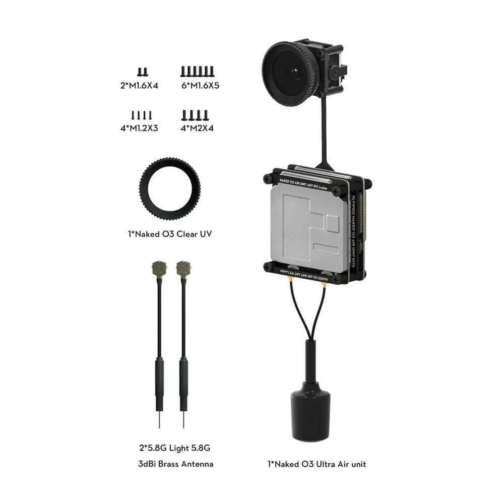  Flywoo Naked O3 Lite Air Unit (w/ Camera, VTX Module & Antennas)、mySite、merchandisen