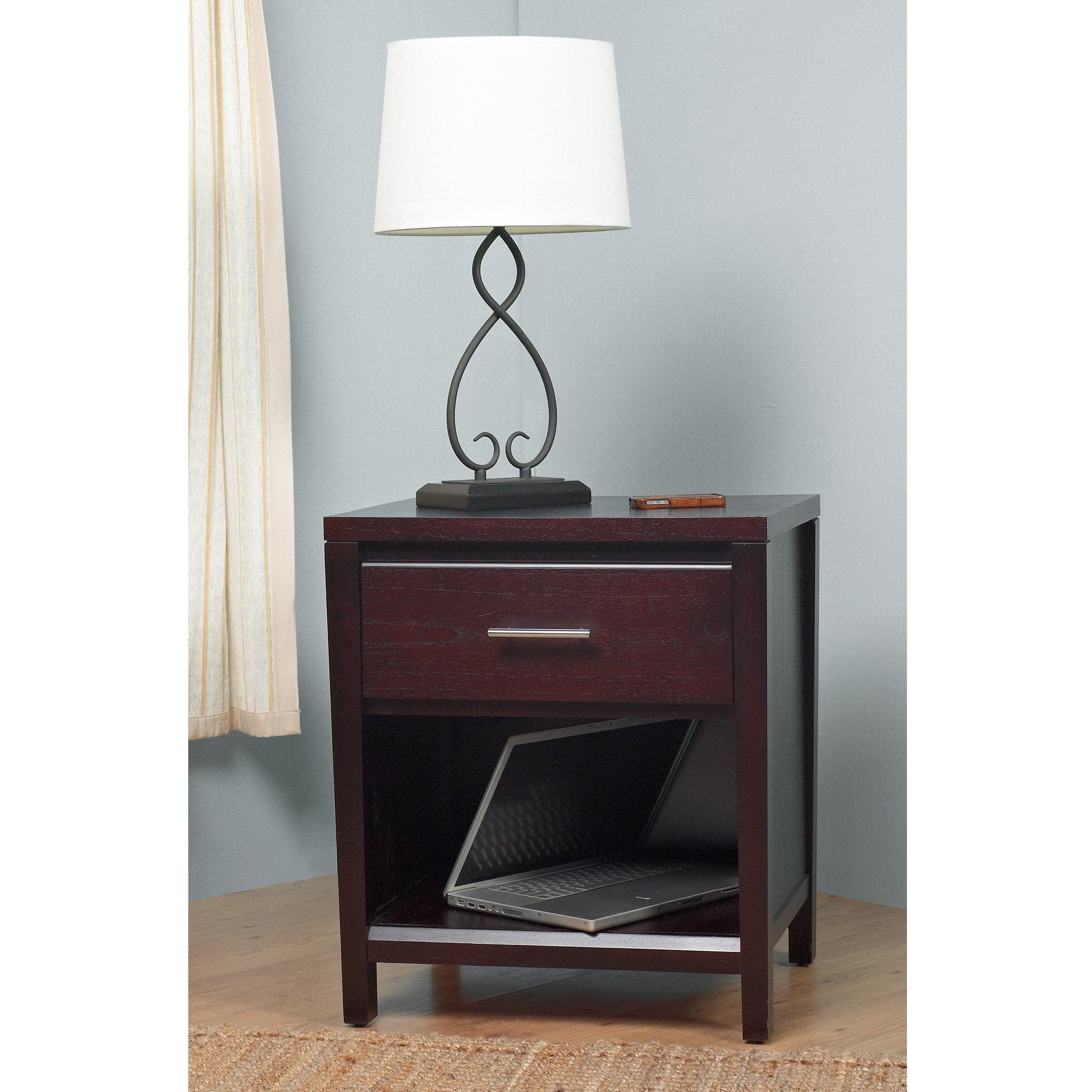 Nevis Nightstand with Power Outlet、mySite、neckold