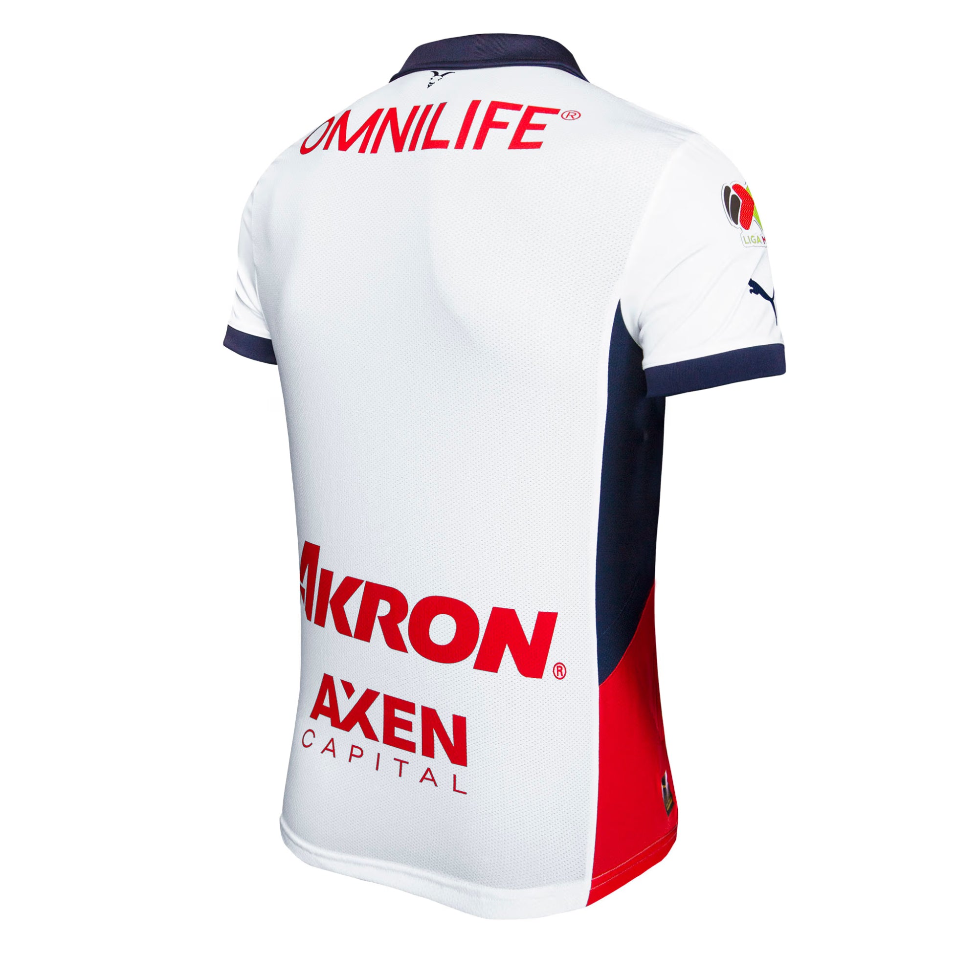 PUMA Men's Chivas De Guadalajara 2024/25 Authentic Away Jersey White/Red、mySite、bottomscart