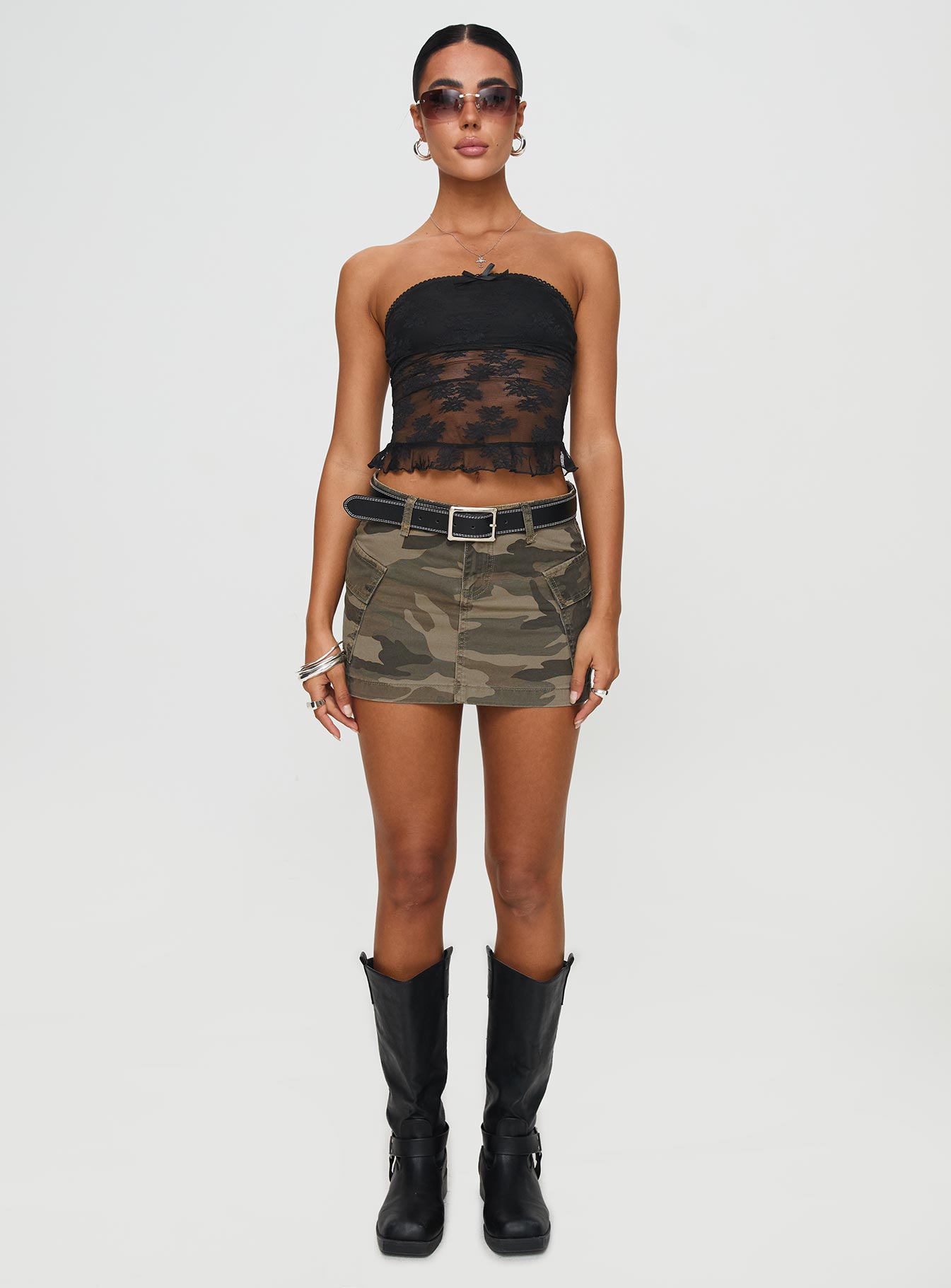 Atheria Strapless Top Black、mySite、solidvoid