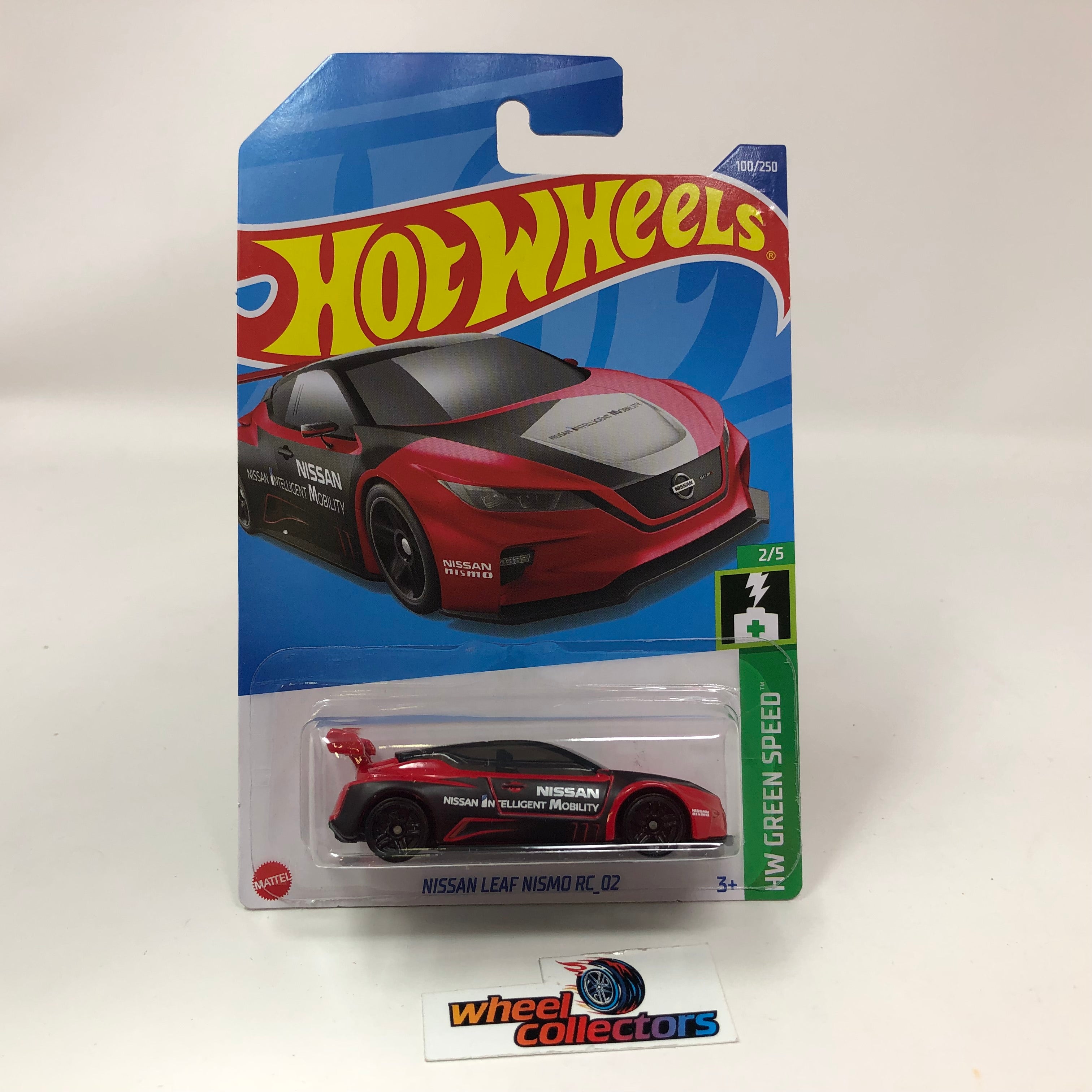 Nissan Leaf NISMO RC_02 #100 * RED * 2022 Hot Wheels Case D、mySite、hgirdovlk