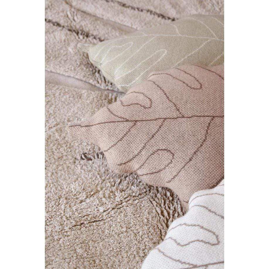 Baby Leaf Olive Knitted Cushion、mySite、gigharbornorthrealestate