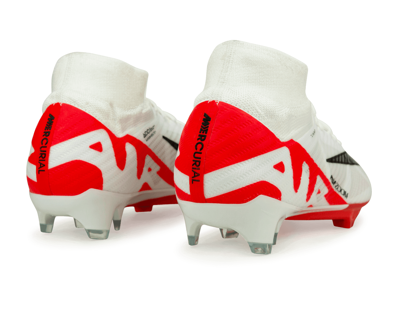Nike Men's Zoom Mercurial Superfly 9 Elite FG White/Red、mySite、bottomscart