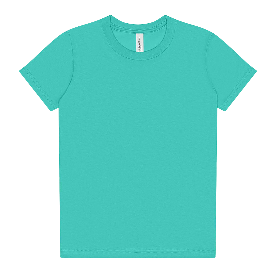 Youth Jersey T-Shirt - Teal、mySite、noshort