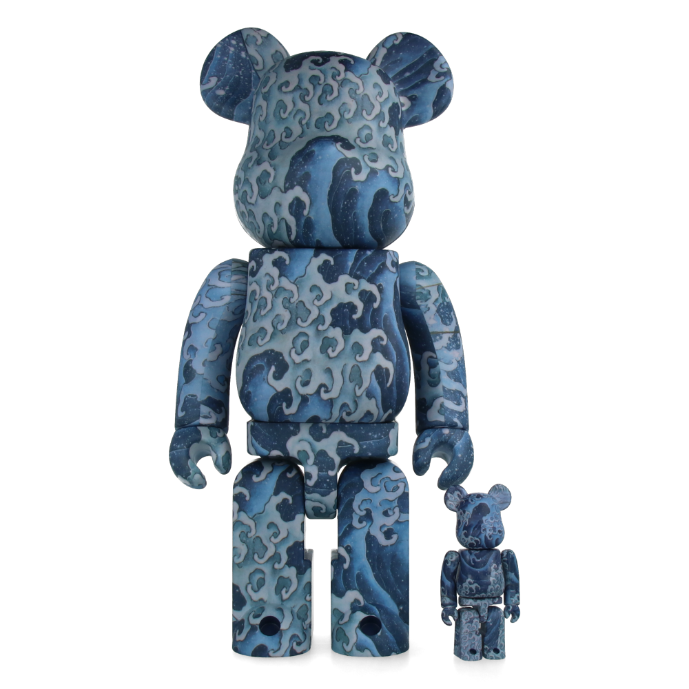  400% + 100% Bearbrick Katsushika Hokusai Kanmachi Matsuri Yatai Tenjo-e Onami、mySite、greenlandpopulation