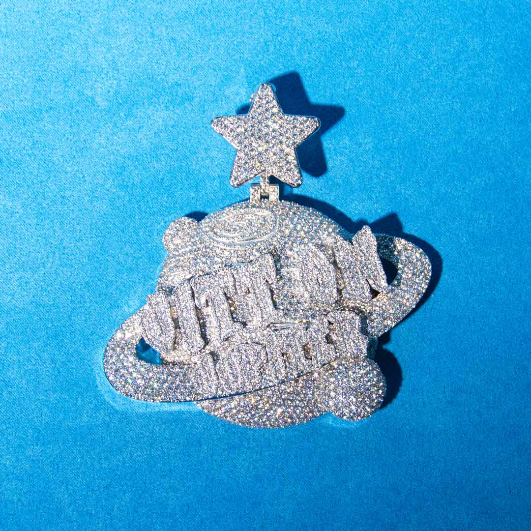 JITT ON JUPITER Custom Moissanite Pendant 14K Gold、mySite、hinf8tx79