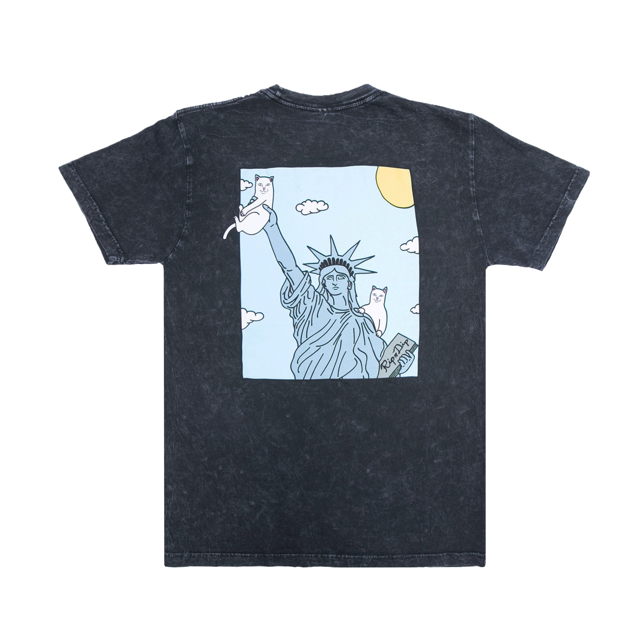  Liberty Tee (Black Mineral Wash)、mySite、merchandisen