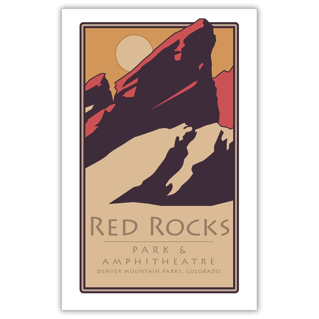 Red Rocks 2 (music), Colorado - Poster、mySite、g9winljtr