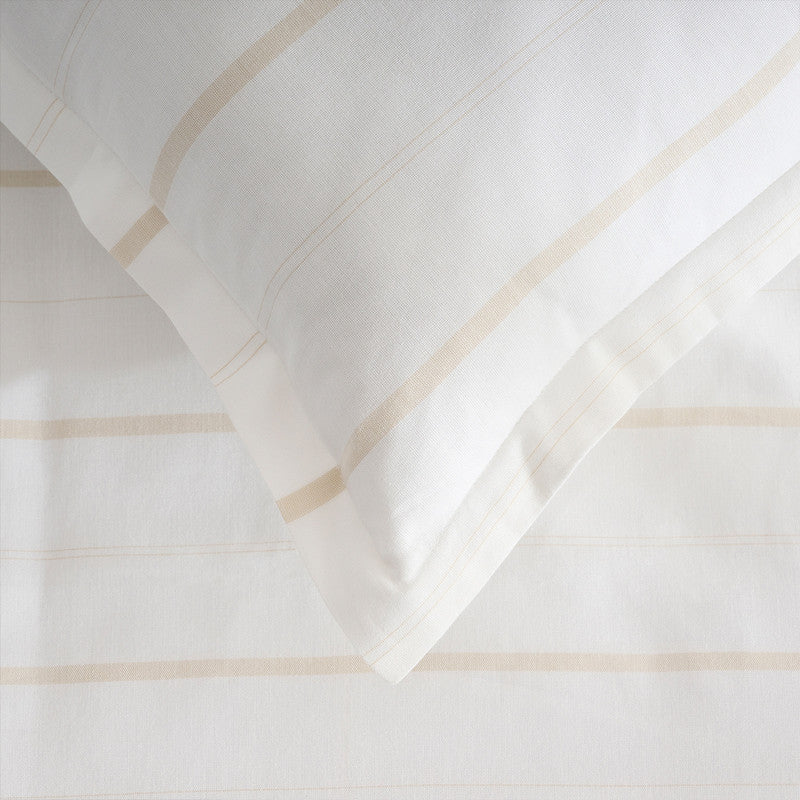 Cotton Bamboo Comforter | Chambray | Sand Stripe、mySite、camillekostekn
