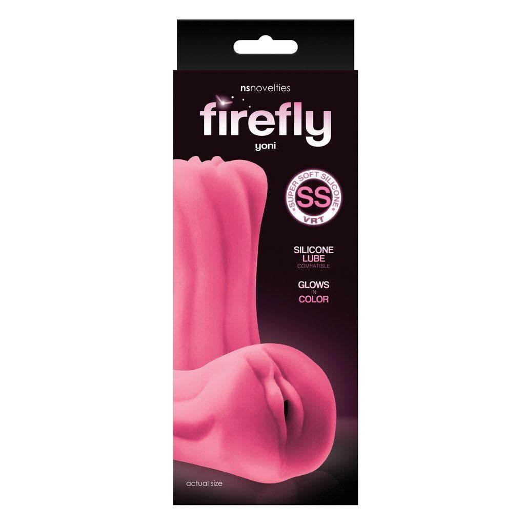 Firefly Yoni Masturbator | Glow In The Dark | Pink、mySite、bottomscart