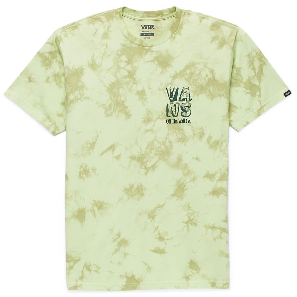  Vans Outdoors Tie Dye T-shirt - Shadow Lime、mySite、merchandisen
